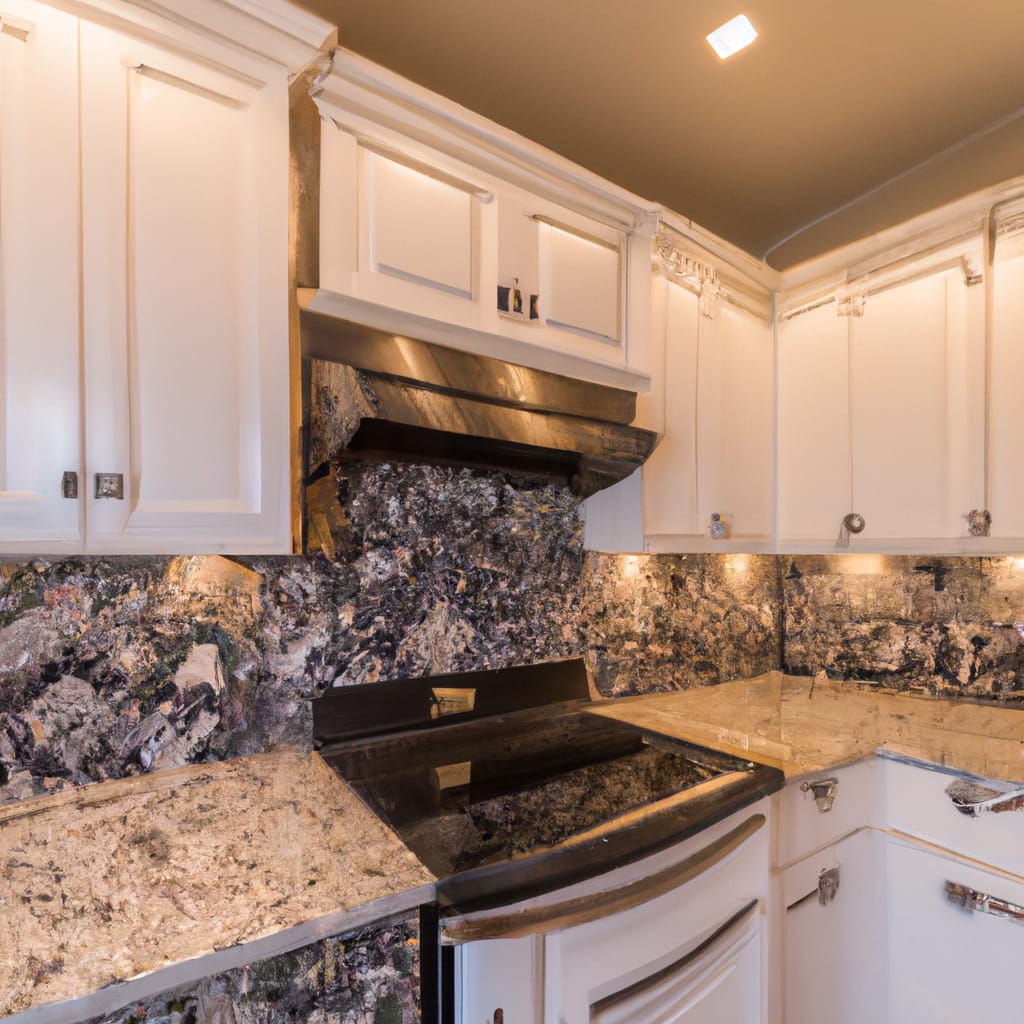An image featuring a beautifully renovated kitchen and bathroom as the focal point